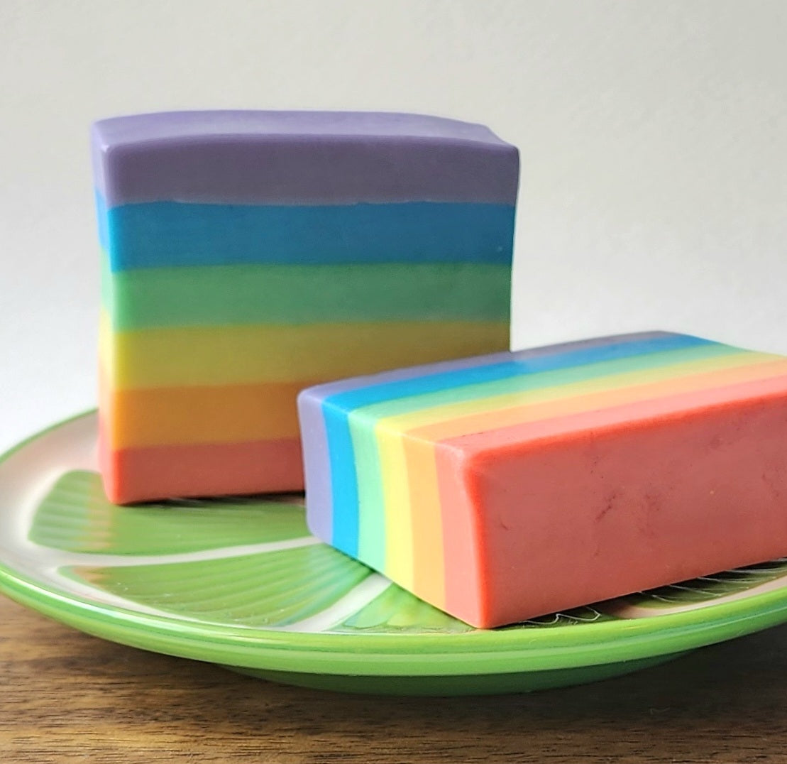 Rainbow Shea Butter Soap